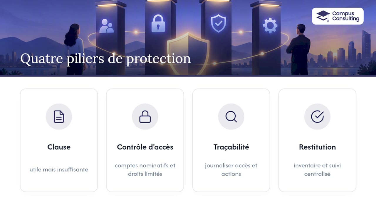 Les quatre piliers pour protéger une mission confidentielle